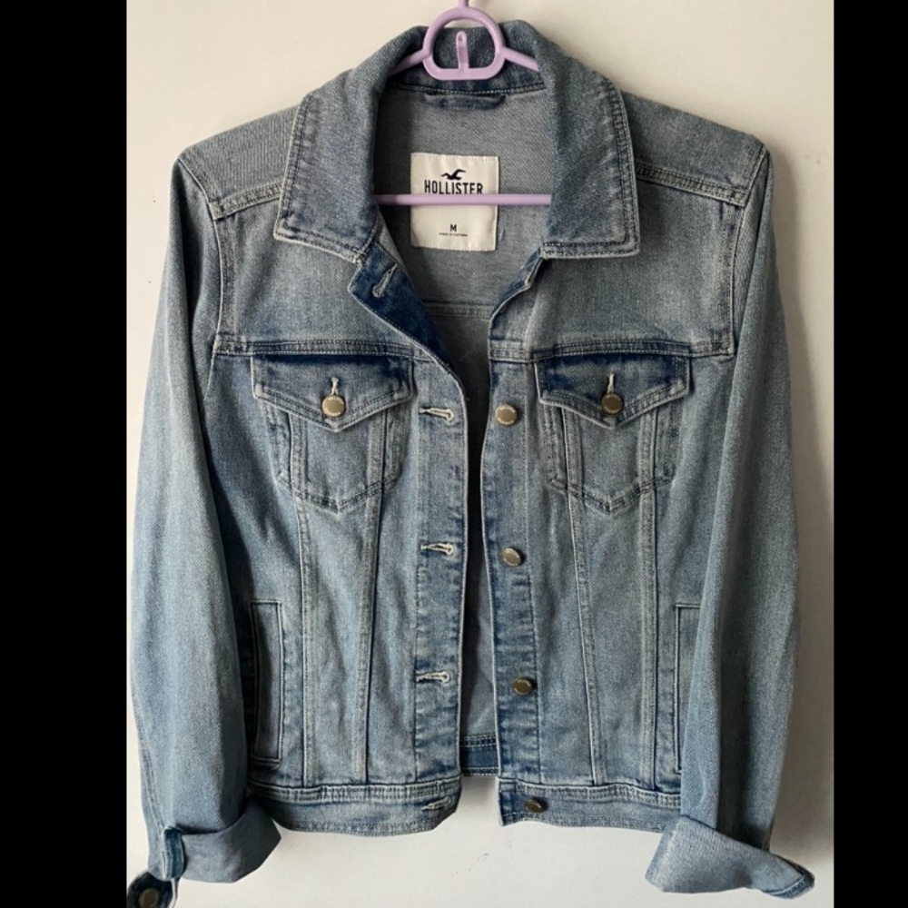 Hollister Stone Wash Denim Jacket